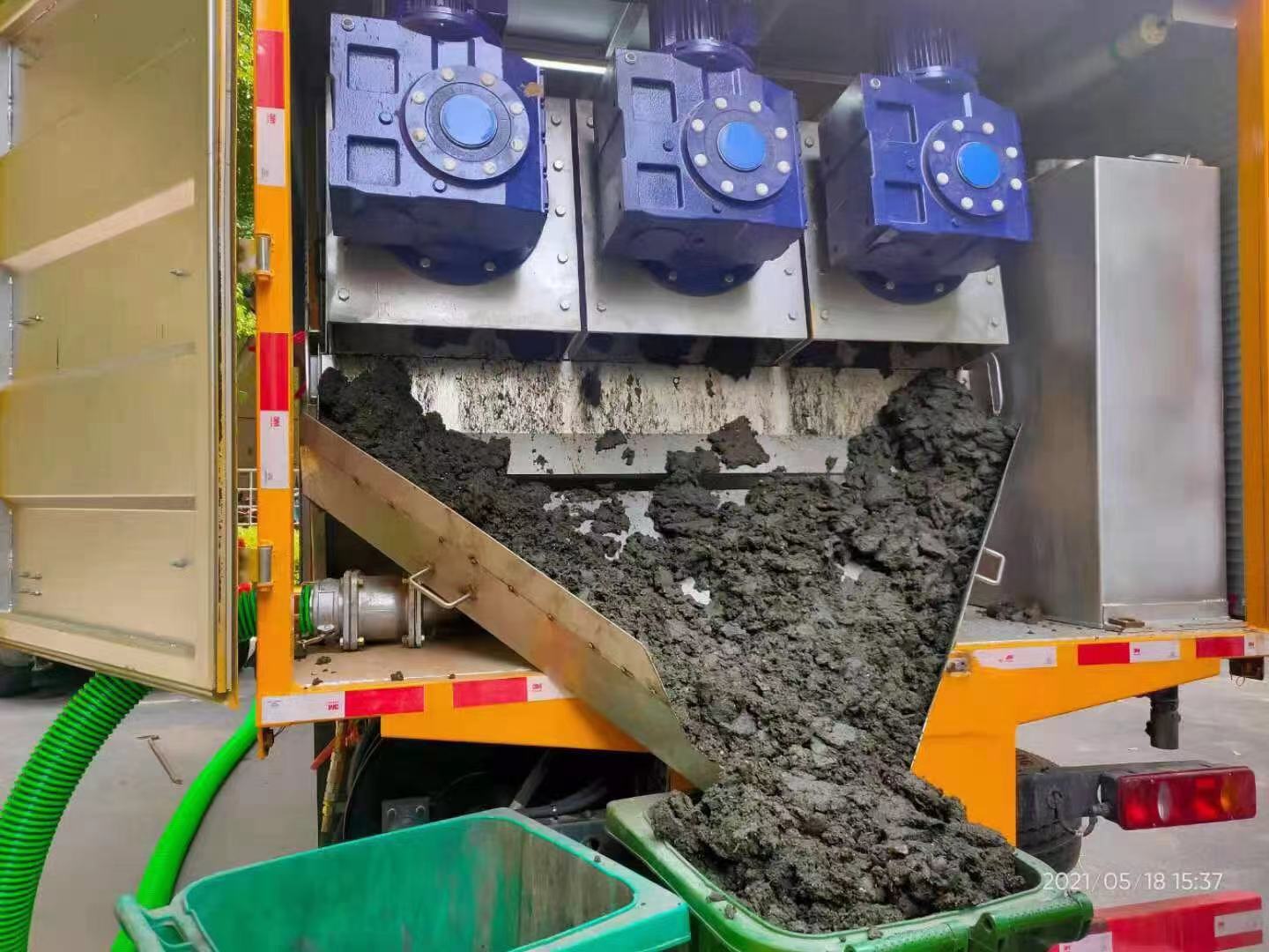 海珠化粪池清掏城市维护站-泥浆净化干湿分离处理